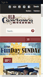 Mobile Screenshot of oldcowtown.org